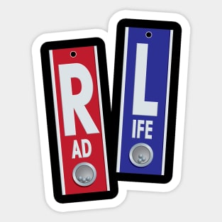 Rad Life Markers Sticker